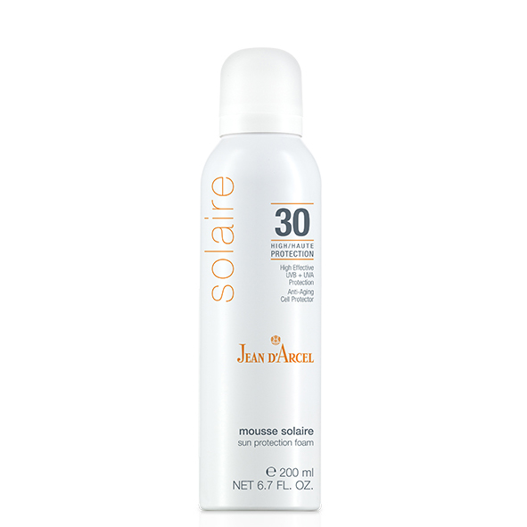 فوم ضد آفتاب با SPF30 